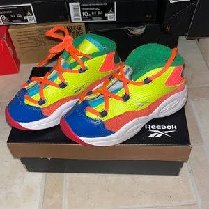 Colorful Toddlers Allen Iverson sneakers